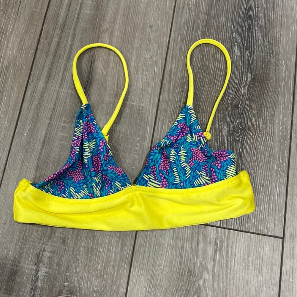 NWOT! Pistol Panties by Deborah‎ Fleming out of this world printed bikini top